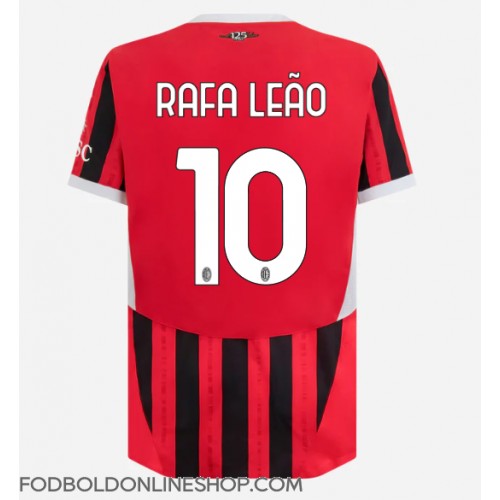 AC Milan Rafael Leao #10 Hjemmebanetrøje 2024-25 Kortærmet